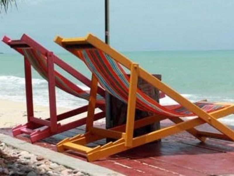 Kasemsuk Resort Bang Saphan Bagian luar foto